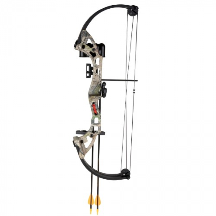 Bear Archery Brave Camo RH Bow Set