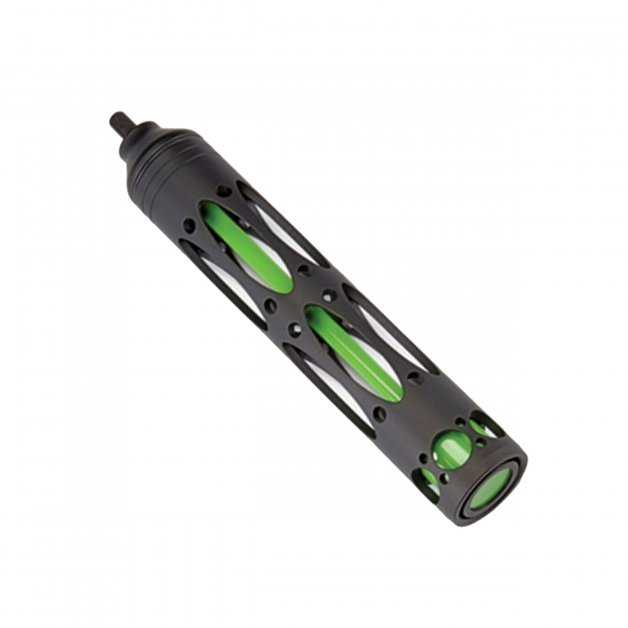 .30-06 K3 Stabilizer 8in Black with Fluorescent Green Accent