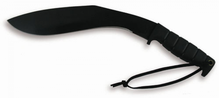 Ontario Knife Company Ontario Kukri Fixed 12.0 in Black Blade Rubber Handle - $53.33 at Everest