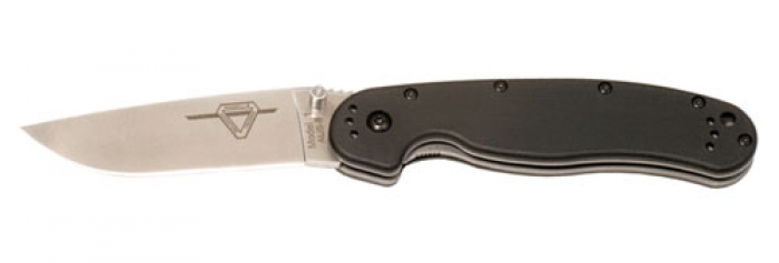 Ontario Knife Company Ontario RAT1 Folder 3.625 in Blade Black GFN Handle - $40.95 at Everest