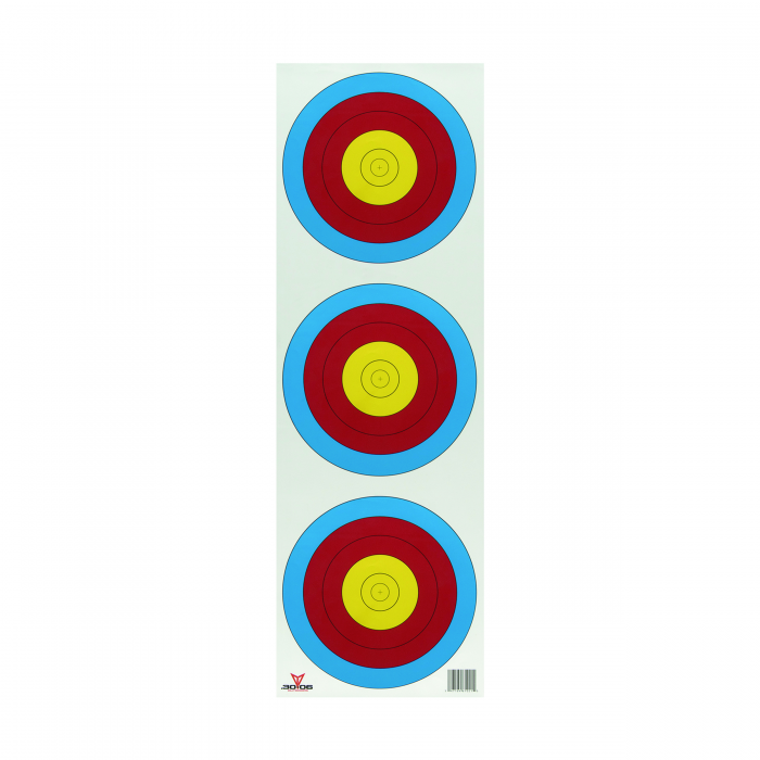 .30-06 Outdoors Vertical 3 Spot Paper Target 100ct