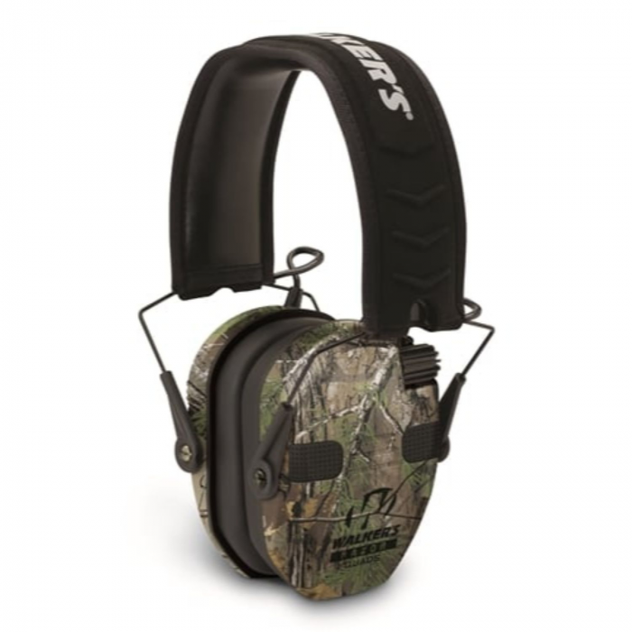 Walkers Razor Slim Electronic Quad Muff Realtree XTRA