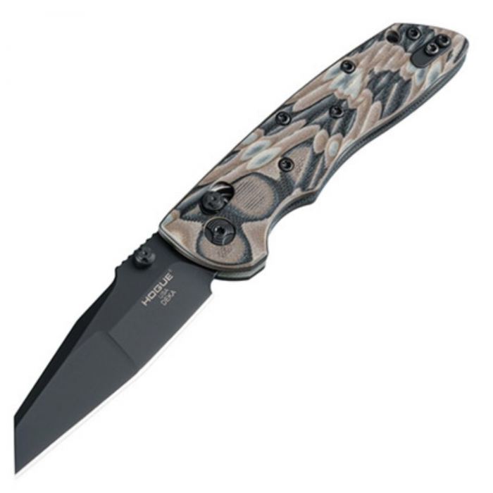 Hogue Hogue Deka 3.25 in Mod Wharncliffe Black G10 Flat Dk Earth - $175.46 at Everest