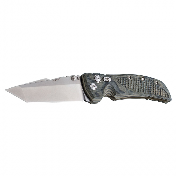 Hogue Hogue EX01 4 inch Folder Tanto Blade Tumb Finish G10 Green - $249.95 at Everest