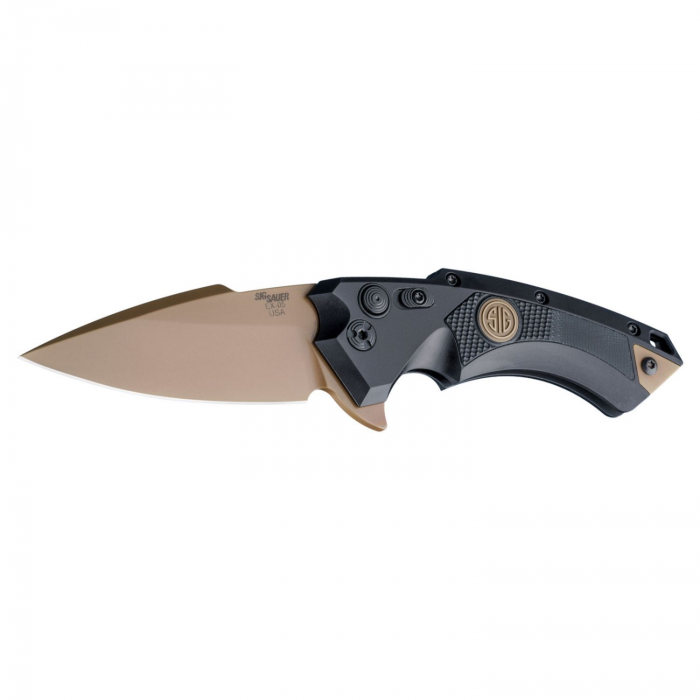 Hogue Hogue X5 3.5in Sig Emp Scorp Spear Pt Black Alum Black G10 - $242.96 at Everest