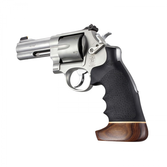 Hogue Hogue S and W N Rd Conversion Rubber Monogrip Wood Big Butt - $76.46 at Everest