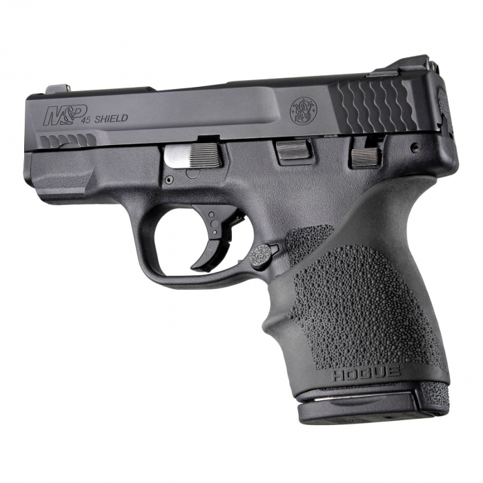 Hogue Hogue HandAll Bvrtail Grip Sleeve SW MP Shield 45 Kahr Black - $12.71 at Everest