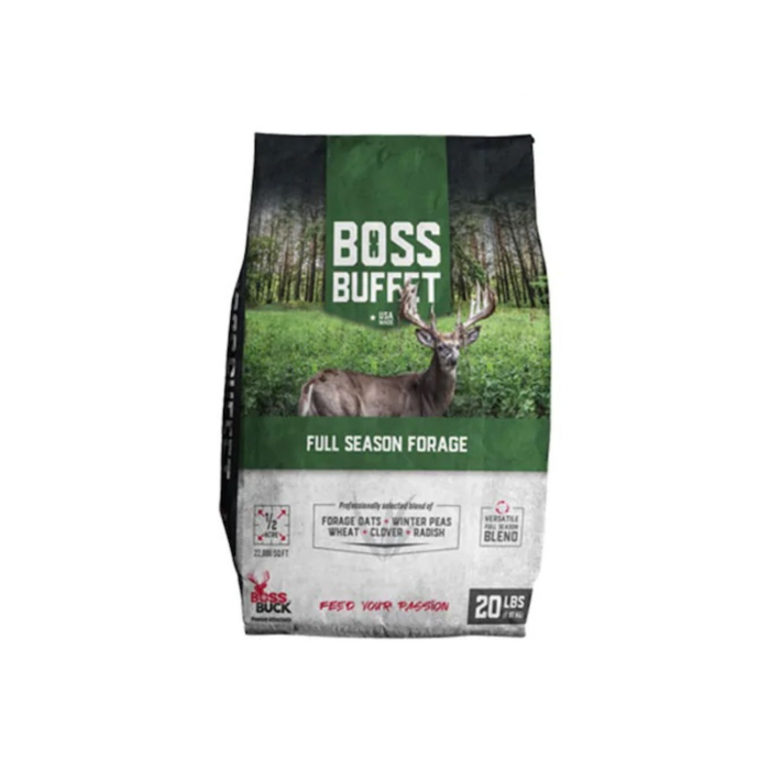 Boss Buck Boss Buck Boss Buffet Full Season Forage 20lb - $25.49 at Everest