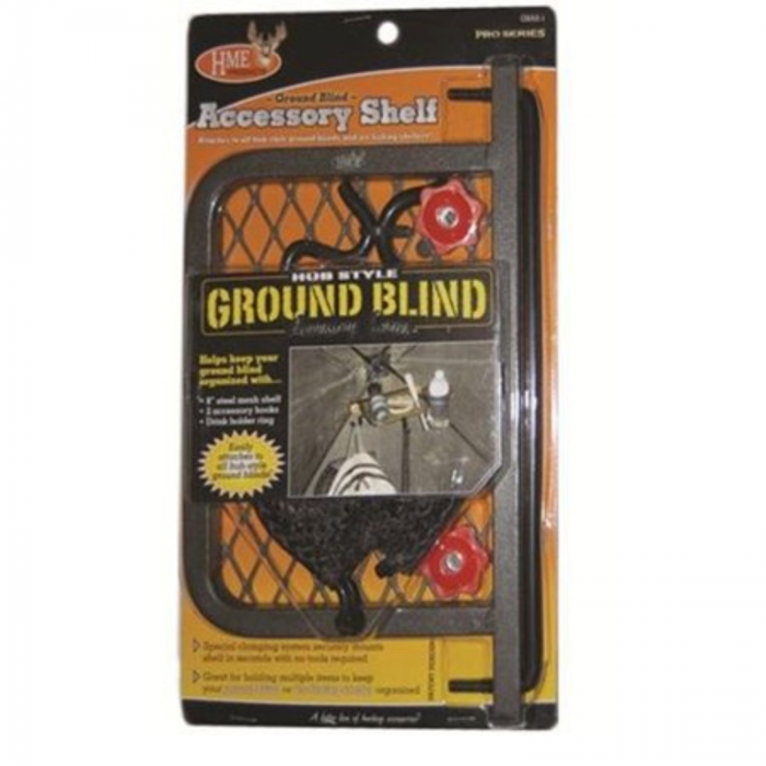 Hme HME Ground Blind 8 Inch Shelf with DHR and 2HK - $15.29 at Everest