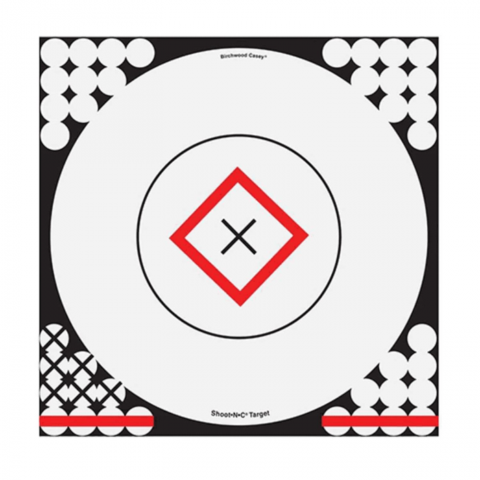 Birchwood Casey Birchwood Casey SNC 17.75 inch White and Black Target 5 Pack - $21.24 at Everest