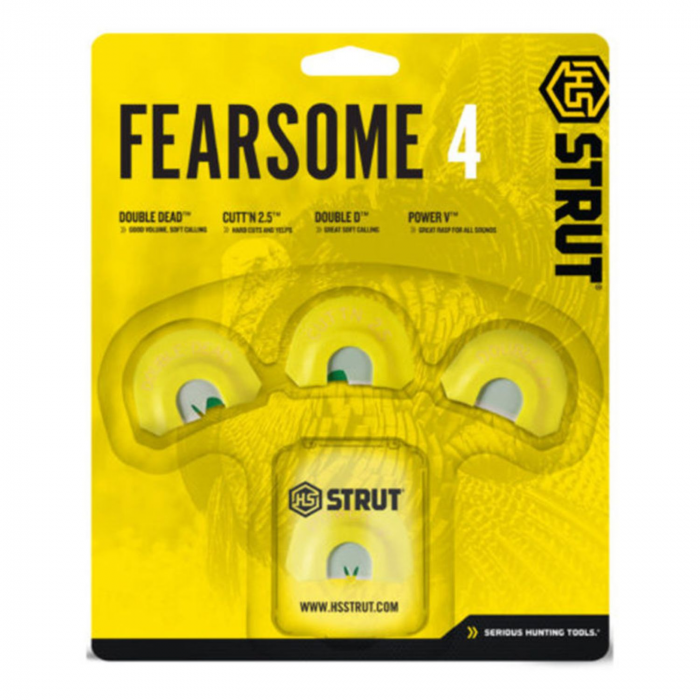 Hunters Specialties Hunters Specialties Strut Fearsome 4 Diaphragm 4 Pack - $12.74 at Everest