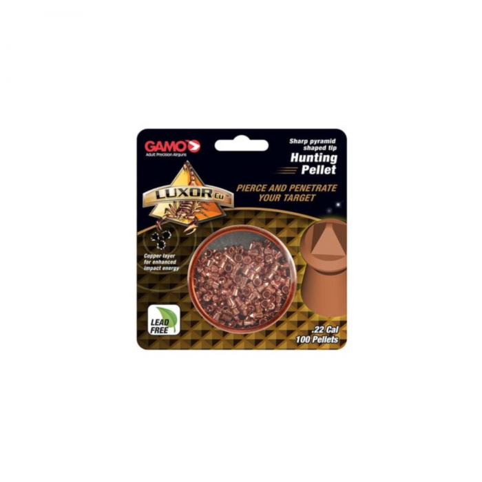 Gamo Gamo Luxor Cu Sharp Pyramid Shaped Hunting Pellet .22 - $14.44 at Everest