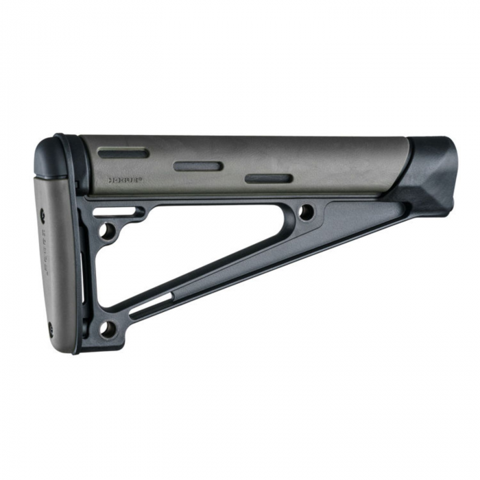 Hogue Houge AR15 M16 OM Fixed Buttstock Fits A2 Buffer Tube Grey - $50.96 at Everest