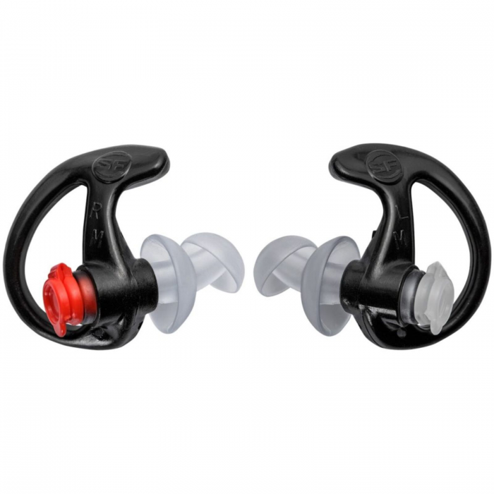 Surefire SureFire Double Flanged Filtered Earplugs Med 1 Pair Black - $13.00 at Everest