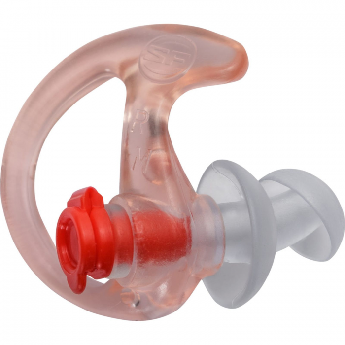 Surefire SureFire Double Flanged Filtered Earplugs Med 1 Pair Clear - $14.00 at Everest