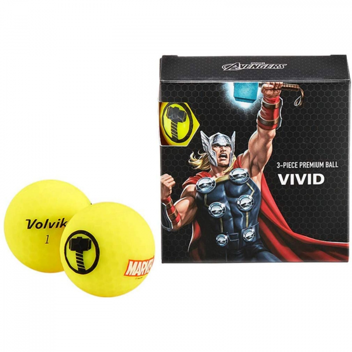 Volvik Volvik Marvel Golf Balls 4pk-Thor - $15.99 at Everest