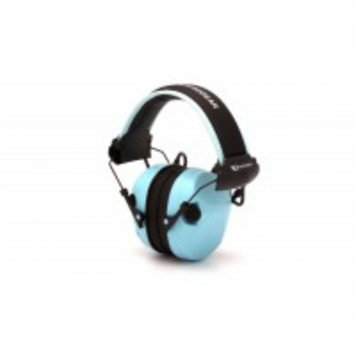 Pyramex Safety Products Venture Gear Sentinel Powder Blue Elect Earmuff NRR 26Db - $39.99 at Everest