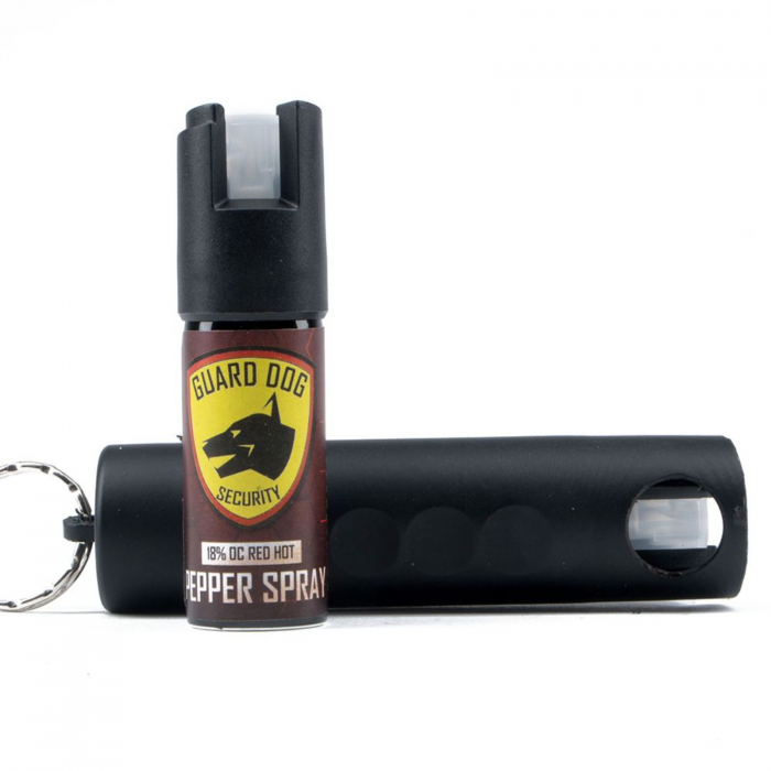 Guard Dog Harm and Hammer Glass Breaker w Pepper Spray Black