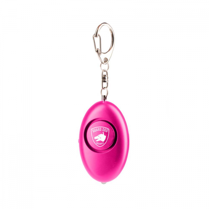 Guard Dog Security Keychain Alarm Pink