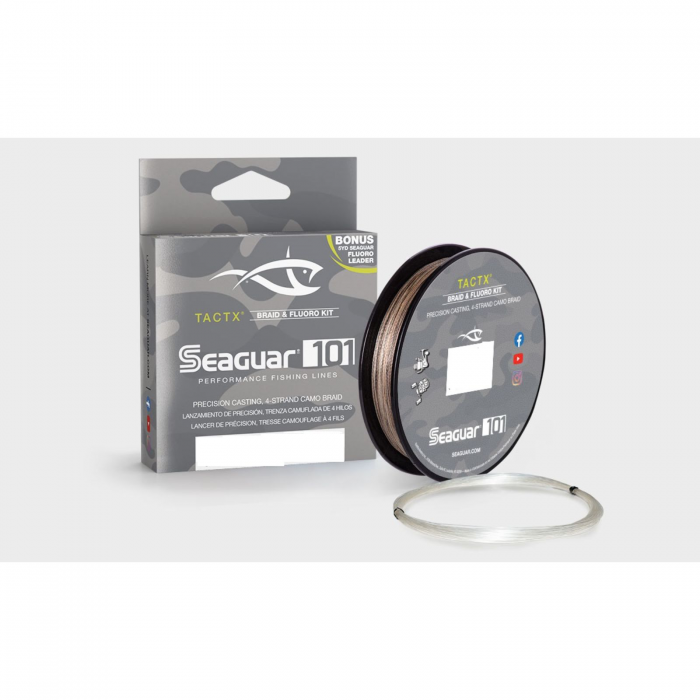 Seaguar Seaguar 101 TactX 20TCX300 Braid w Fluoro Leader 300 Yds - $27.19 at Everest