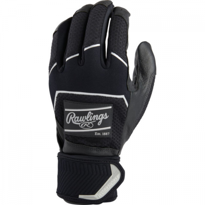Rawlings Rawlings Workhorse Batting Glove Compression Strap-Black-2XL - $45.44 at Everest