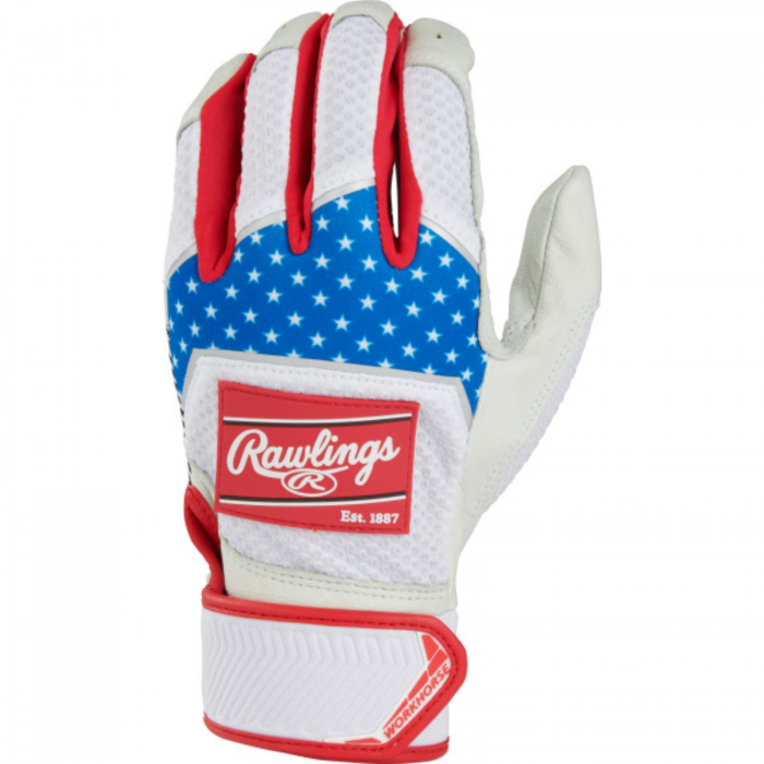 Rawlings Rawlings Workhorse Batting Gloves-USA-XL - $40.39 at Everest