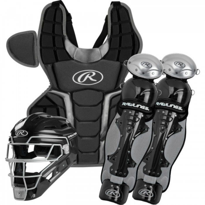 Rawlings Renegade Catchers Set Ages 12-15 Black-Silver