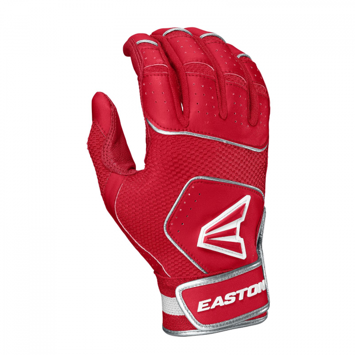 Easton Easton Walk-Off NX Baseball Batting Gloves-Adult-M-Red - $40.39 at Everest