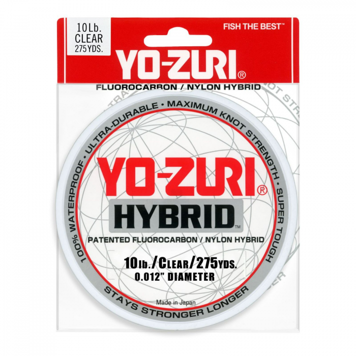 Yo-Zuri Yo-Zuri Hybrid Clear Line 275YD Spool in 10LB - $6.79 at Everest