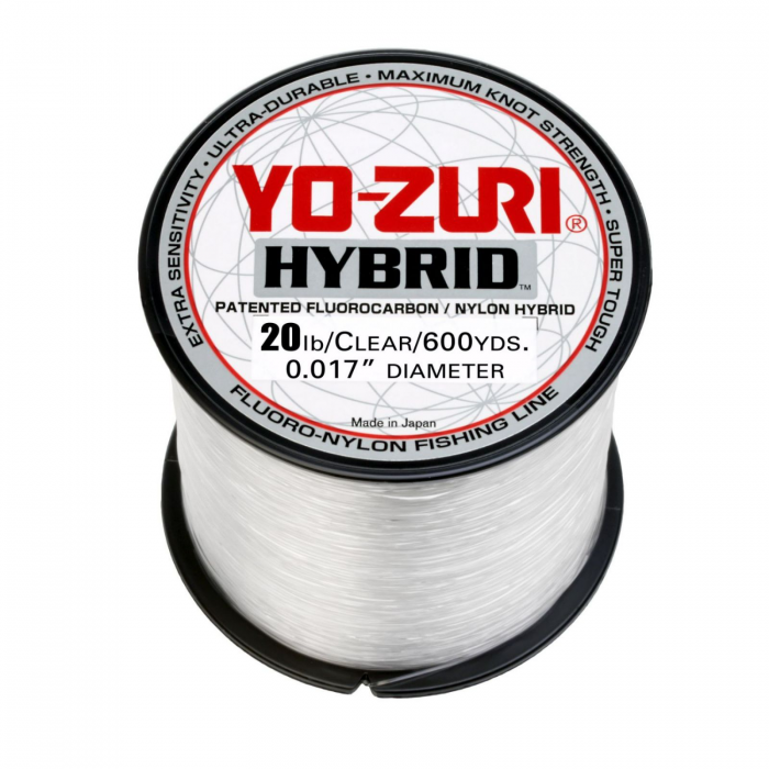 Yo-Zuri Yo-Zuri Hybrid Clear Line 600YD Spool in 20LB - $11.04 at Everest