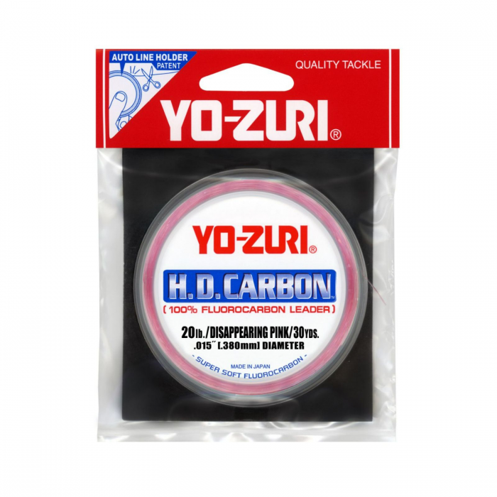 Yo-Zuri Yo-Zuri HD Disappearing Pink Fluorocarbon Leader 100YD 20LB - $36.54 at Everest