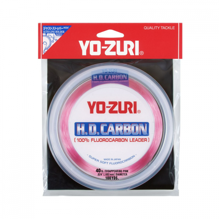 Yo-Zuri Yo-Zuri HD Disappearing Pink Fluorocarbon Leader 100YD 40LB - $59.49 at Everest