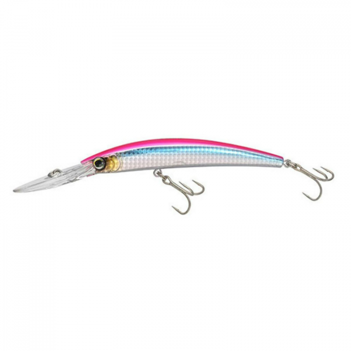 Yo-Zuri Yo-Zuri Crystal Minnow Deep Diver 110mm 4.375in Fluoro Pink - $12.74 at Everest