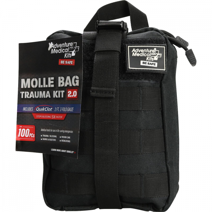 Adventure Medical Kits Adventure Medical Kits Molle Bag Trauma Kit 2.0 Black - $94.99 at Everest