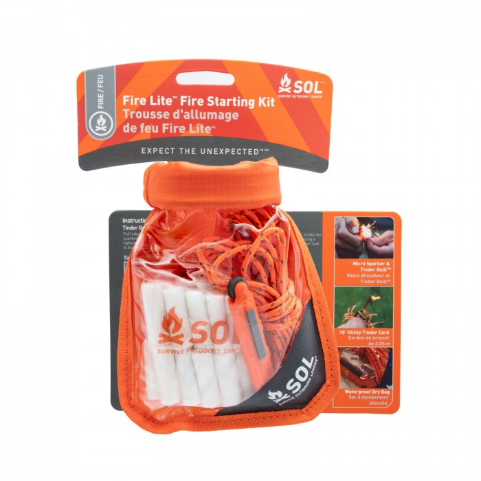 Sol SOL Fire Lite Kit in Dry Bag - $16.99 at Everest