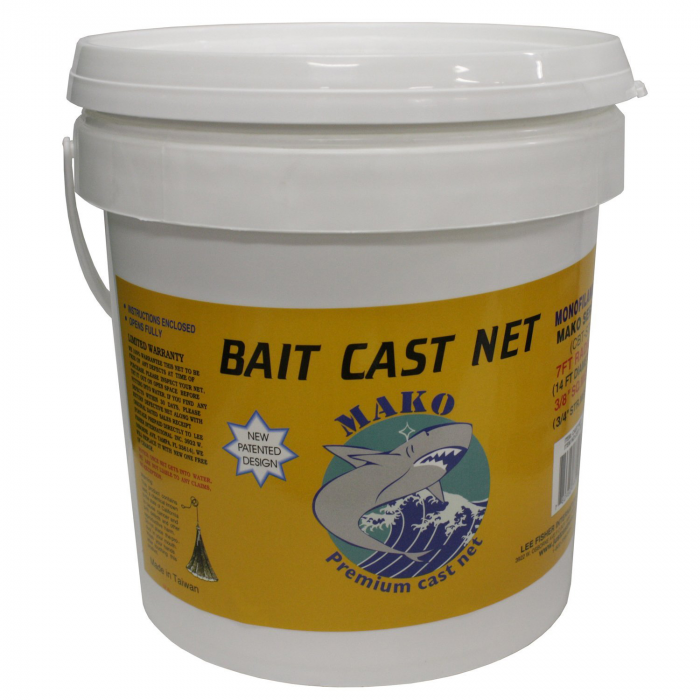 Lee Fisher Mono Cast Net 5 Feet 3 8 Inch CBT-S5