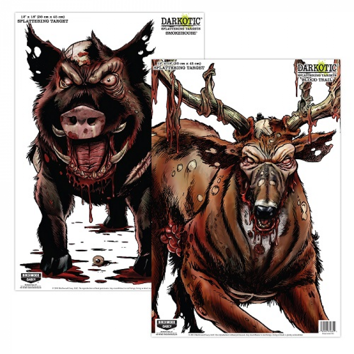 Birchwood Casey Birchwood Casey Darkotic Combo Smokehouse/BloodTrail Targets - $11.04 at Everest