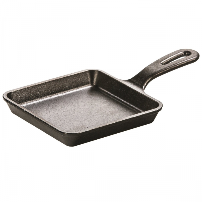 Lodge Cast Iron Lodge 5in Cast Iron Wonder Skillet Pre-Seasoned Square - $7.90 at Everest