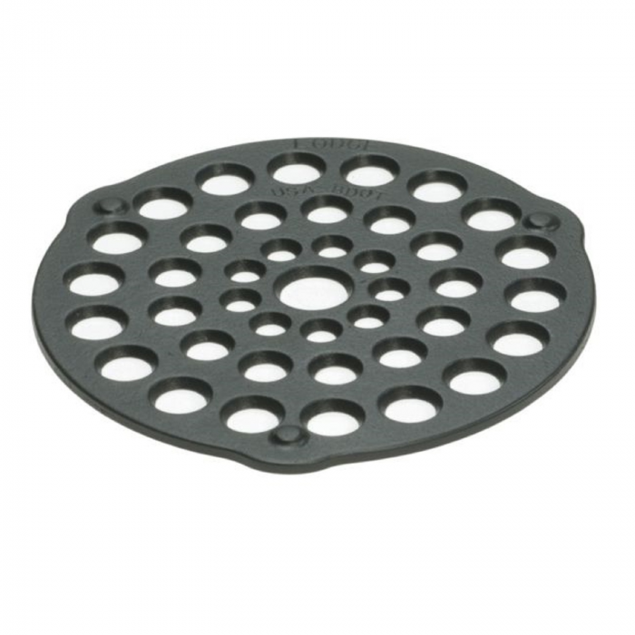 Lodge Cast Iron Lodge 8in Cast Iron Meat Rack/Trivet Pre-Seasoned - $9.90 at Everest