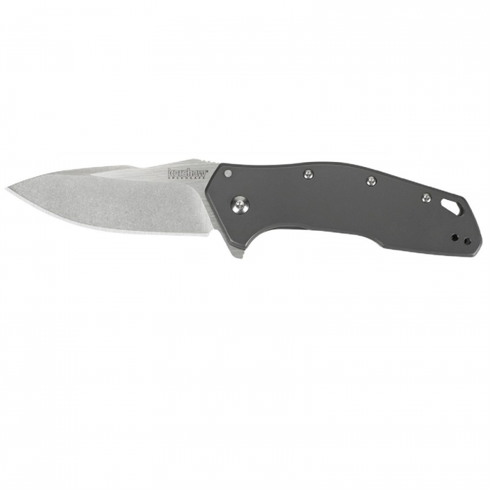Kershaw Kershaw Eris Assisted 3.0 in Stonewash Plain SS Handle - $53.54 at Everest
