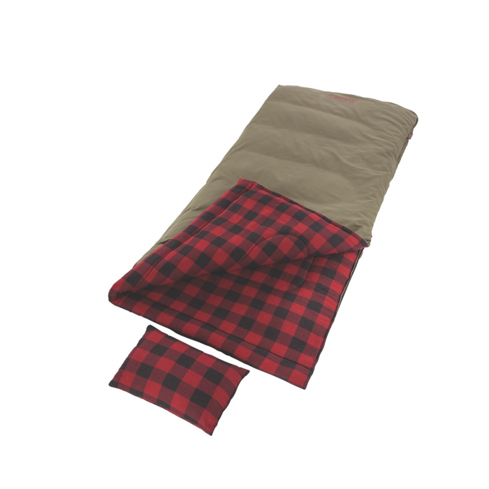 Coleman Coleman Big Game-5 Degree Big and Tall Sleeping Bg Red Plaid - $110.49 at Everest