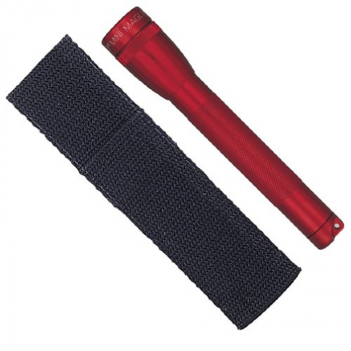 Maglite Maglite AA Mini Flashlight and Holster Combo Pack Red - $15.29 at Everest