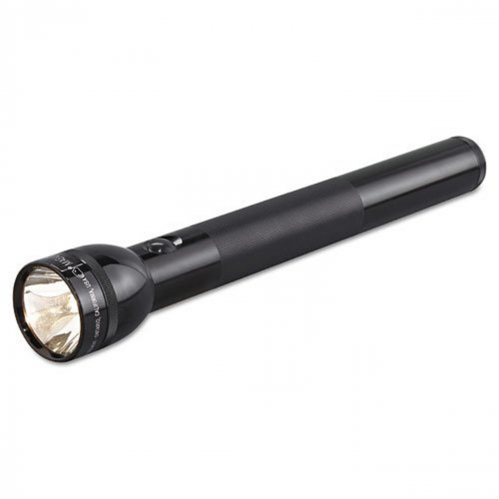 Maglite Heavy-Duty Incandescent 4-Cell D Flashlight Black