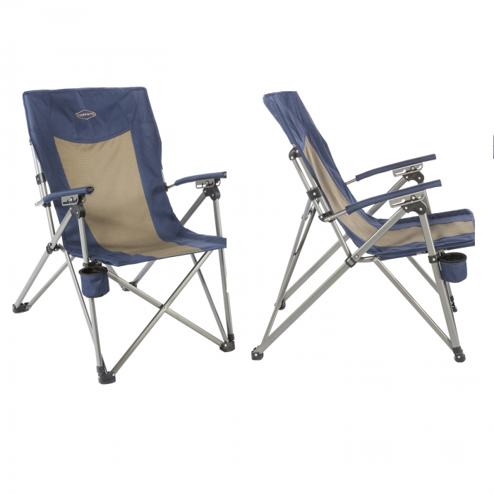 Kamp-Rite Kamp-Rite 3 Position Hard Arm Reclining Chair w Cup Holder - $84.99 at Everest