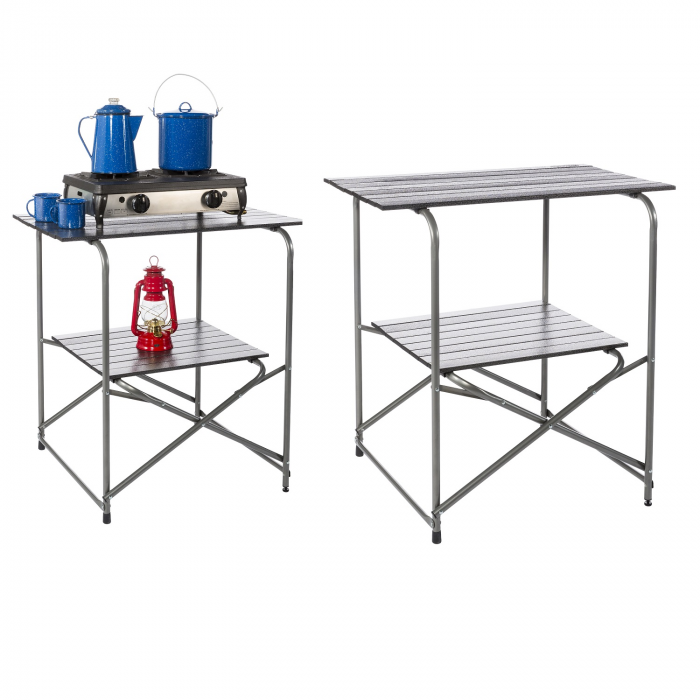 Kamp-Rite Kamp-Rite 2 Tier Kwik Prep Table - $114.99 at Everest