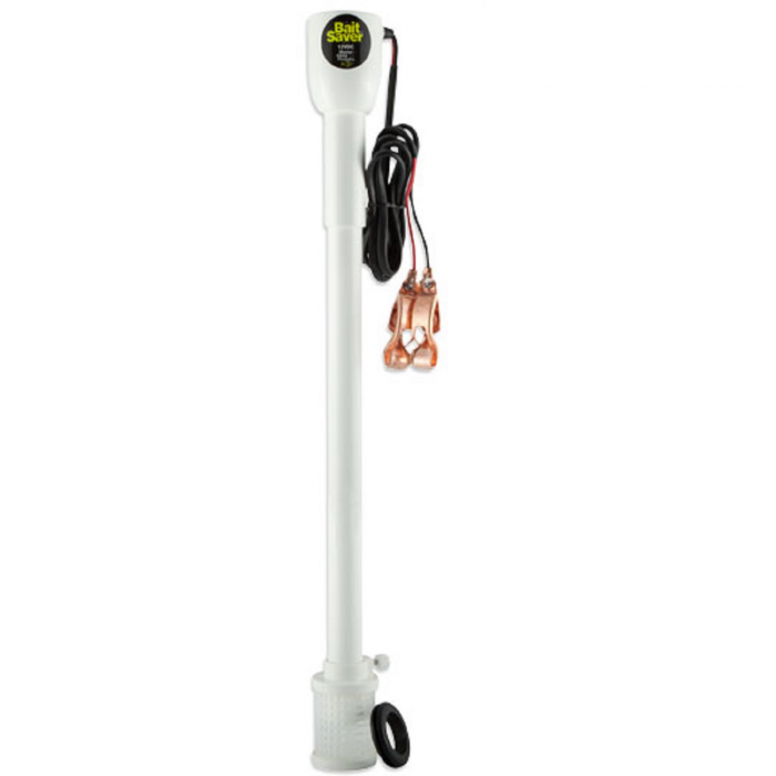 Marine Metal Bait Saver 44 Gal 12 Volt Aerator Pump 22.5 in