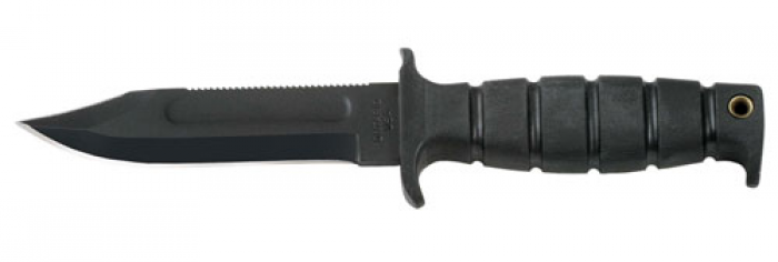 Ontario Knife Company Ontario SP2 Fixed 5.5 in Black Blade Kraton Handle - $45.37 at Everest