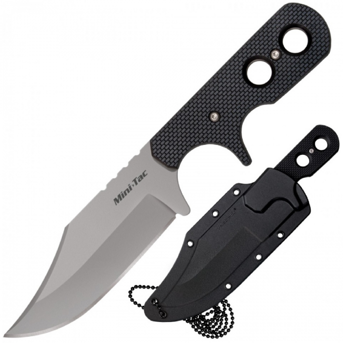 Cold Steel Cold Steel Mini Tac Bowie Fixed 3.63 inch Blade G-10 Handle - $25.49 at Everest