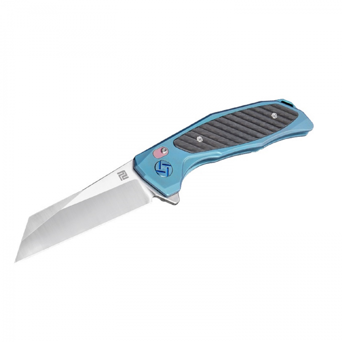 Artisan Cutlery Artisan Megahawk Folder 3.62in S35VN Blade Blue Titanium - $212.49 at Everest