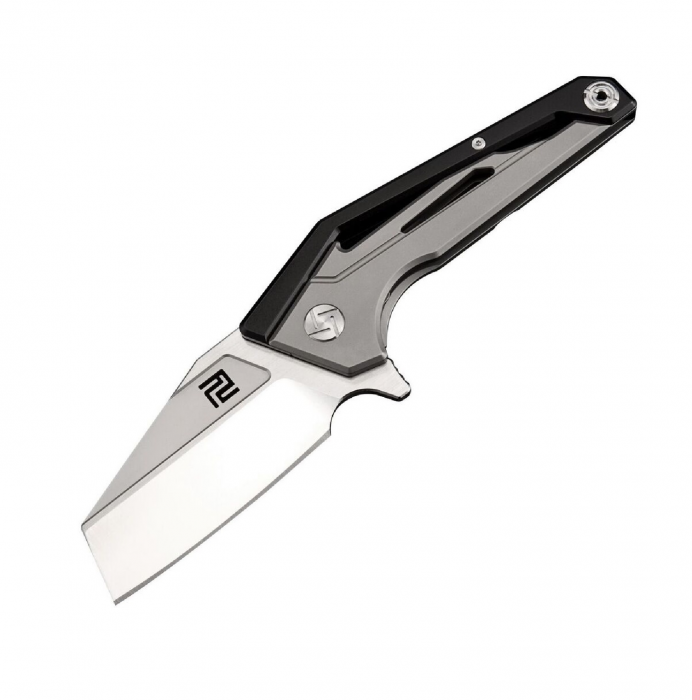 Artisan Cutlery Artisan Ravine Folder 2.83 in S35VN Blade Black Titanium Hnd - $226.09 at Everest